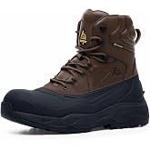 ACE Mammoth IV Unisex Work Boot, Composite Toe, Non-Slip | Insulated &amp; waterproof with ASTM certification &amp; durable anti-buildup outsoles, safety boot for industrial &amp; construction