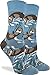Good Luck Sock Women's Sea Otter Socks, Adult, Shoe Size 5-9