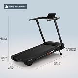 NordicTrack T Series 5 Treadmill iFIT Enabled 46x140 cm Belt 5MPH-16MPH view 4