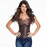 Booty Gal Women's Sexy Shapewear Lingerie Outfit Bodyshaper Bustier Corset