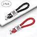 Women Fashion Key Chain Fit for Fiat 500 500L 500e 500C 124 Spider as Popular Fiat Accessories Braided Leather Keychain & Key Ring for Couples Pack of 2 Key Chains Key Rings as Birtheday persents