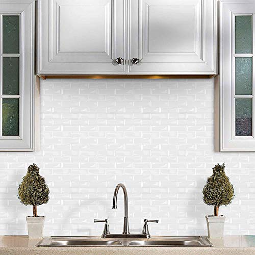 Peel and Stick Self Adhesive Removable Stick On Kitchen Backsplash