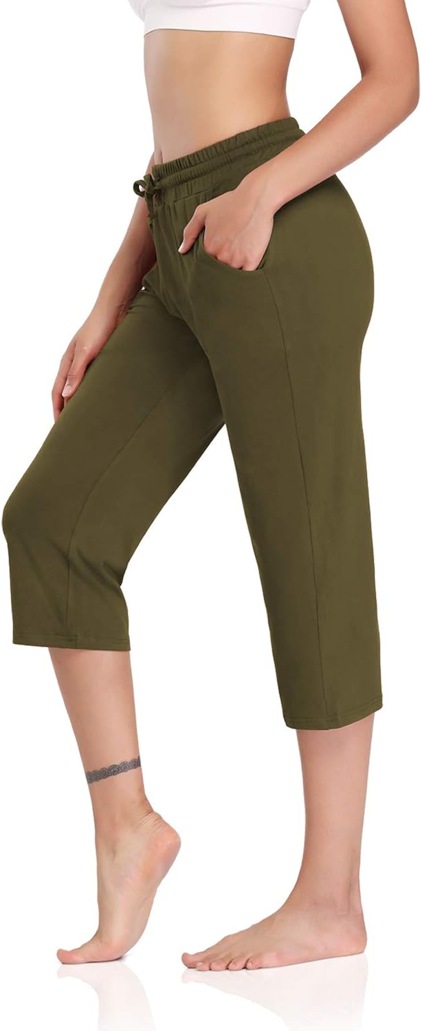 loose capri workout pants