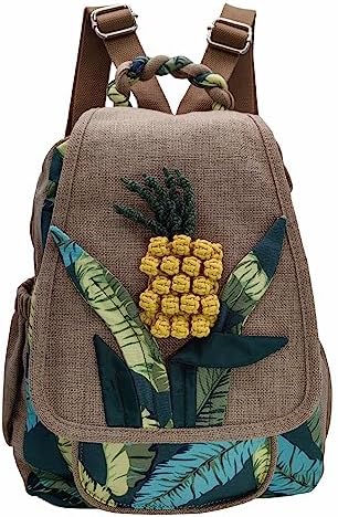 2347 Boho and Bohemian Small Canvas Backpack Purse - Adjustable Carry Sling Amazon.com: HUANGGUOSHU Boho and Bohemian Small Canvas  main image 3