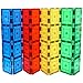 Shapemags 8 Piece Magnet Building Tiles Magnetic Blocks - 8 12 X 3 Building Tiles, Award Winning STEM Educational 3D Construction Blocks Set