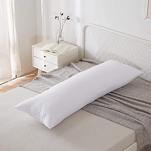 Acanva Fluffy Body Pillow for Adults and Pregnancy, Soft Long Full