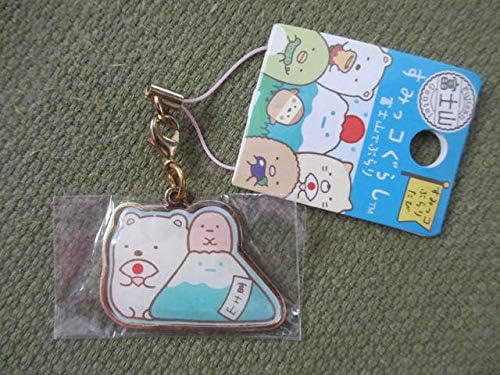 Amazon 富士山でぶらりしろくますみっコぐらし静岡 山梨 ダイカットストラップ すみっコぐらし商品 アニメ 萌えグッズ 通販