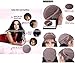 Royal-First Long Glueless Beautiful Deep Wave Brazilian Virgin Human Hair Lace Front Wig for Women 180% Density Medium Cap 18-26inch
