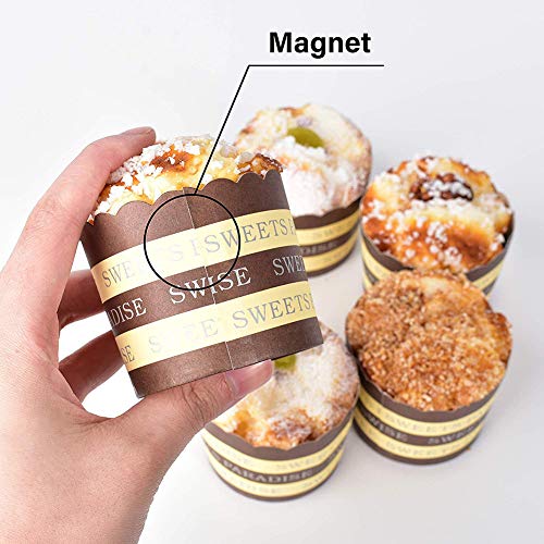 image for yehhad Aguoxing 6PCS Simulation Cupcake, Kitchen Artificial Food Cake 