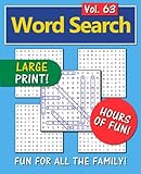 Word Search: Fun for all the family! - Volume 63