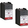 Cartridge Pros Compatible Ink Cartridge Replacement for SendPro C200, C300 and C400 Postage Meters, SL‑798‑0, Red, 2 Pack