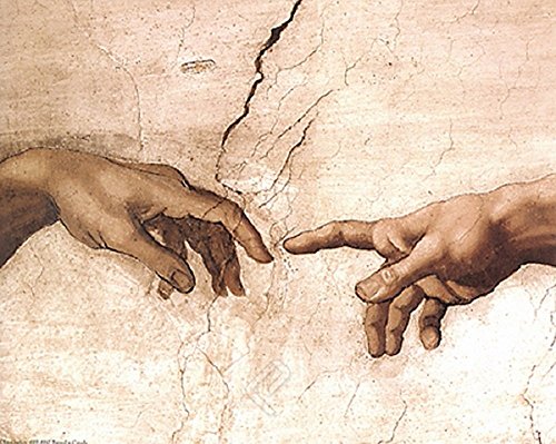 EuroGraphics The Creation of Adam (Detail) by