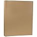 JAM PAPER Matte 60lb Cardstock - 8.5 x 11 Coverstock - 162 gsm - Brown Kraft PaperBag - 50 Sheets/Pack