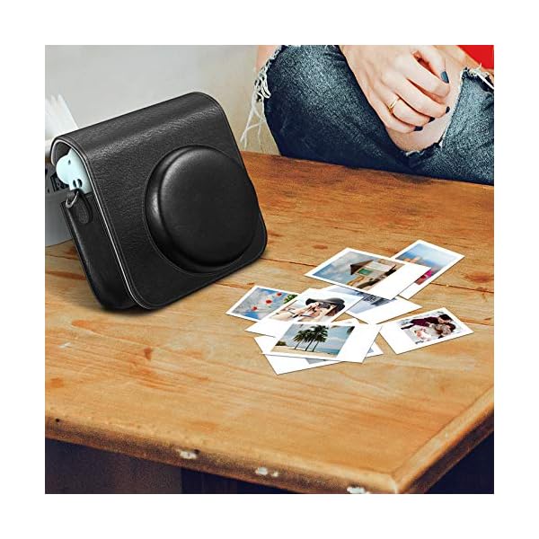 Fintie Tasche für Fujifilm Instax Mini 11 Sofortbildkamera - Premium Kunstleder Schutzhülle Reise Kameratasche Hülle… – Bild 7