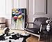 Diamond Painting Kits , 5D DIY Diamond Painting by Number Kits，Diamond Art for Adult Wall Decor,The Pedestrians in The rain(30X40CM/12X16inch)