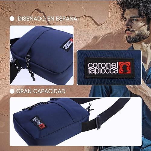 Coronel Tapioca - Malas Bandoleiras Masculinas - Malas Masculinas - Malas Bandoleiras Masculinas