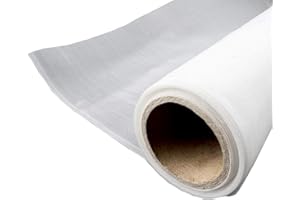 Tong Gu 39 x 78 inch Fine Filter Mesh Nylon Fabric Net Material Water Strain Mesh Size 35-250 Micron (150 micron)