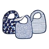 aden + anais 3 Piece Classic Snap Bib, Seafaring