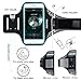 iPhone 7/8 Plus Armband,RISEPRO Sport Armband for Running,Workouts,Fingerprint Unlock,Lightweight,Breathable Lycra,Hidden Pocket,Key Holder,Earphone Cutouts for iPhone/Galaxy S6(5.5
