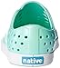 Native Kids Iridescent Jefferson Water Proof Shoes, Glass Green/Shell White/Galaxy Iridescent, 13 Medium US Little Kid