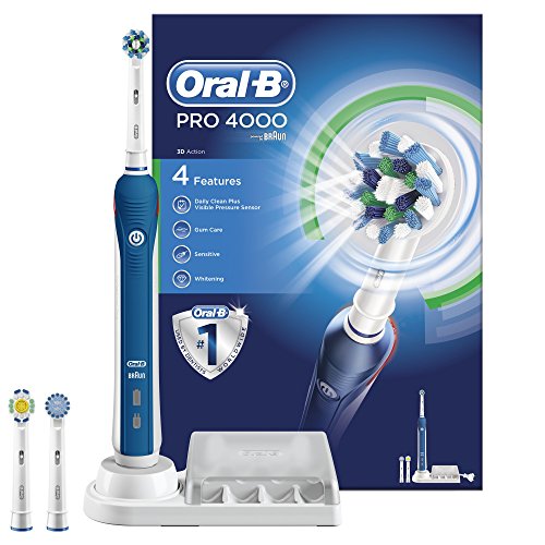 #原创新人#英亚入手 Oral-B 欧乐-B Pro 4000 电动牙刷使用体验