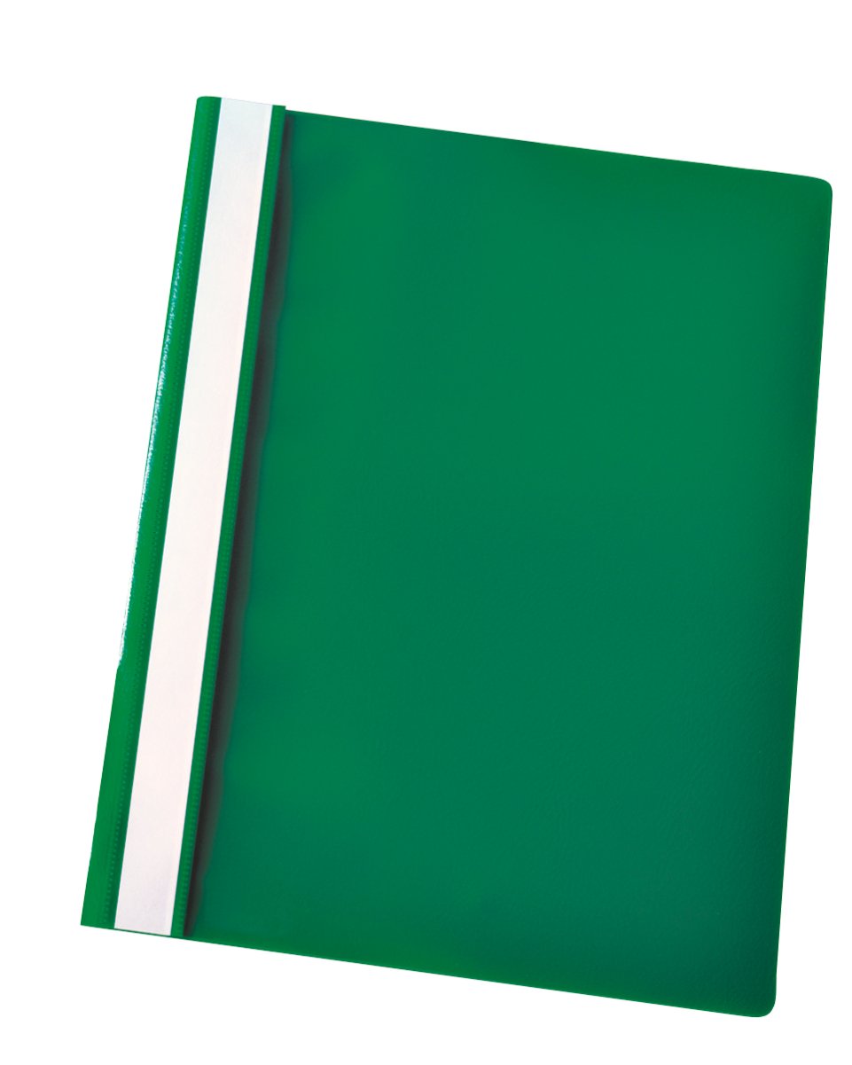 Centra A4 Flat File - Green, Pack of 25