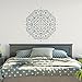 Mandala Art Stencils - Wall & Template, 5-Piece Set