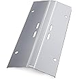 Zemibi Heat Plate Shield Replacement for Cuisinart CGG-200 CGG-220 CGG-240 Gas Grill Models, Stainless Steel Heavy Duty BBQ Parts Flame Tamer Accessories, 16 3/4" x 7 3/8"
