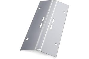 Zemibi Heat Plate Shield Replacement for Cuisinart CGG-200 CGG-220 CGG-240 Gas Grill Models, Stainless Steel Heavy Duty BBQ Parts Flame Tamer Accessories, 16 3/4" x 7 3/8"