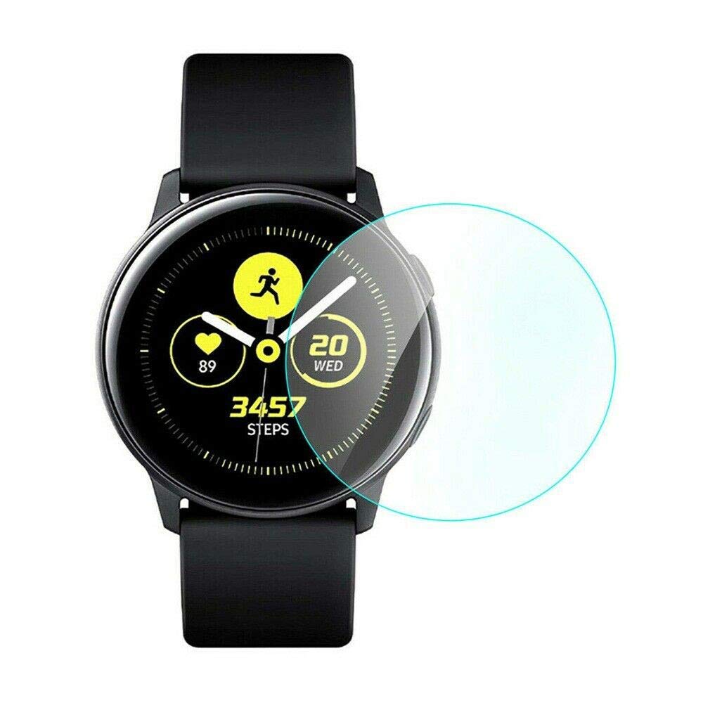 MARGOUN for Samsung Galaxy Watch Active 2 Screen Protector 40mm Max Coverage Bubble-Free HD Clear Full Stick Watch Film