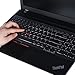 Folox Keyboard Cover Protective Skin for Lenovo Thinkpad E531 E540 E555 E560 E565 E570 E575 W540 W541 W550 W550s L560 L570 T550 T560 P50 P51 P70 P71 Laptop (Only for US Layout)