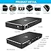 OCYCLONE Portable Mobile Mini Movie Projector, Smart Wireless Home Theater Small Pico Pocket Video Projector 1080P HD Support Wifi /Bluetooth /HDMI /USB /TF Card /VGA Laptop iPhone Andriod Smartphone