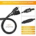 Outdoor String Lights with Edison Vintage Dimmable 11S14 Bulbs, SHINE HAI Commercial & Industrial Grade Light String, 10 Dropped Sockets, Weatherproof, Perfect for Patio Cafe Umbrella Bistro Yard-14Ft