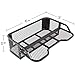 Black Widow-4315 Black Rear Mesh Drop-Down ATV Rack Basket