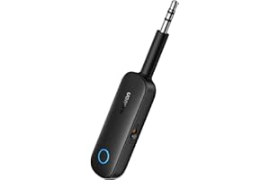 UGREEN Bluetooth Transmitter Receiver for 2 AirPods or BT Devices, Bluetooth Wireless Transmitter for Headphones, 3.5mm Aux Audio Jack Adapter for in-Flight TV Car Home Stereo System