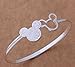 K Boutique Mickey Bangle Sterling Silver 925