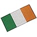 Republic of Ireland Flag Embroidered Irish National Emblem Iron On Sew On Patch