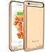 Alpatronix iPhone 6S/6 Battery Case, MFi Certified Slim Protective Extended Charging Case with Built-in Polymer Battery Compatible with iPhone 6S & iPhone 6 (4.7 inch) BX140 - Gold