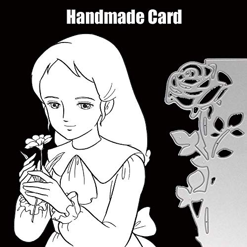 4.6x1.8inch 2019 Rose New Die Cuts Metal Cutting Die Craft Die Embossing Stencil Template for Scrapbooking Card Making DIY Invitation - Thumbnail 3