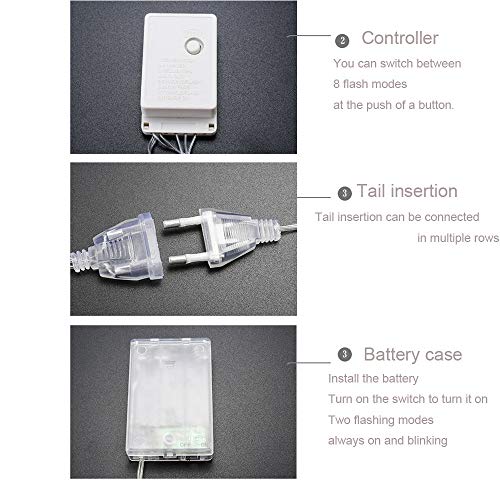 image for Iusun Christmas Decorations Iusun String Light Fairy Lantern Christmas