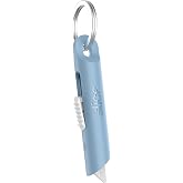 Slice Mini Pen Cutter | Keychain Knife and Box Cutter | Retractable Safety Cutter | Sky