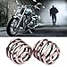Motorcycle Seat Springs 1 Pair Motorcycle Modified Seat Mount Spring 2 Inch Spring Bracket Hardware Mount Kit for Chopper Bobber for Honda for