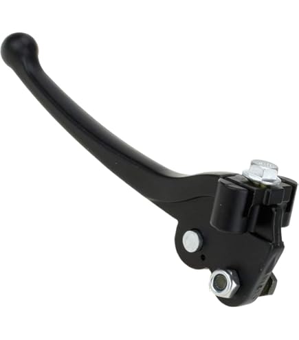 TABLZONE 2Pcs Motorcycle Brake Clutch Lever Set Black Aluminum Alloy For Smooth Control