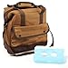 Fit & Fresh Douglas Insulated Lunch Bag for Adults/Office/Work/Fishing/Golfing/Boating, Brown