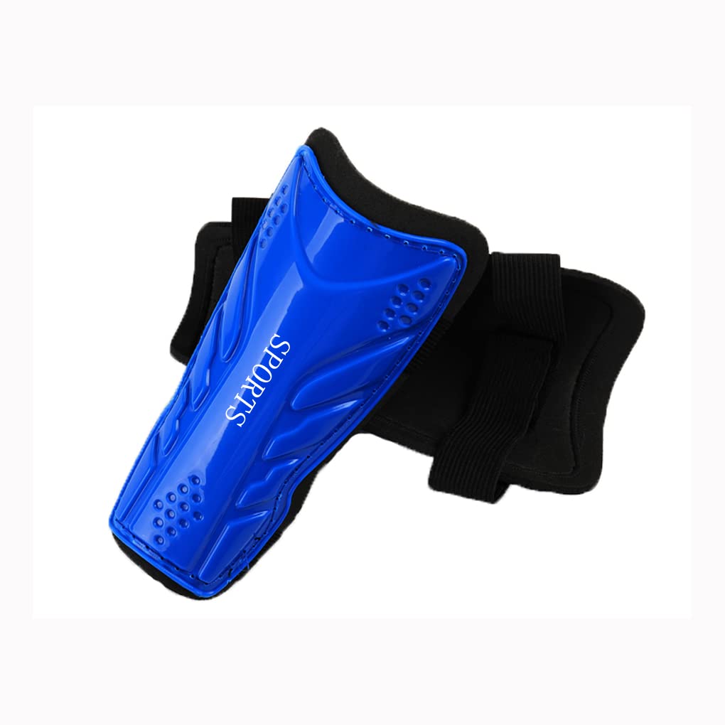 Kids Adjustable Soccer Shin Guards Girls Boys Collision Avoidance Footall Protector Equipment Calf Protective Gear Lightweight Shin Pads Brace Sports Shin Supports