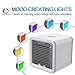 Air Conditioner Portable Air Conditioner Personal Space Air Cooler Mini Portable Space Air Conditioner, Portable Space Cooler for 45 Square Feet, Desk Table Fan for Office Home Outdoor