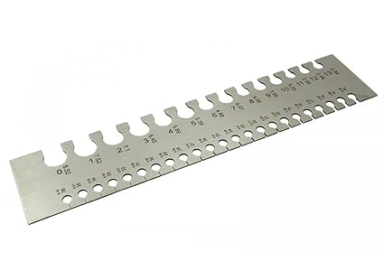 THERMO Handy Rectangular Wire Gauge/Sizer in British & Metric