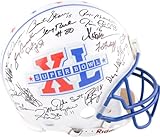 Super Bowl MVP's Autographed Pro-Line Helmet | Details: 37 Signatures, Authentic Riddell Helmet