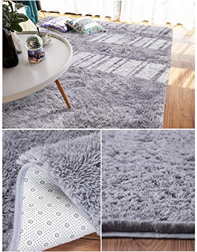Andecor-Soft-Bedroom-Rugs-4-x-6-Shaggy-Floor-Area-Rug-for-Living-Room-Kids-Room-Home-Decor-Carpet-Grey