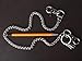 Ruth&Boaz Spiral With 3 Clasp Stainless Steel Wallet Chain (24.8